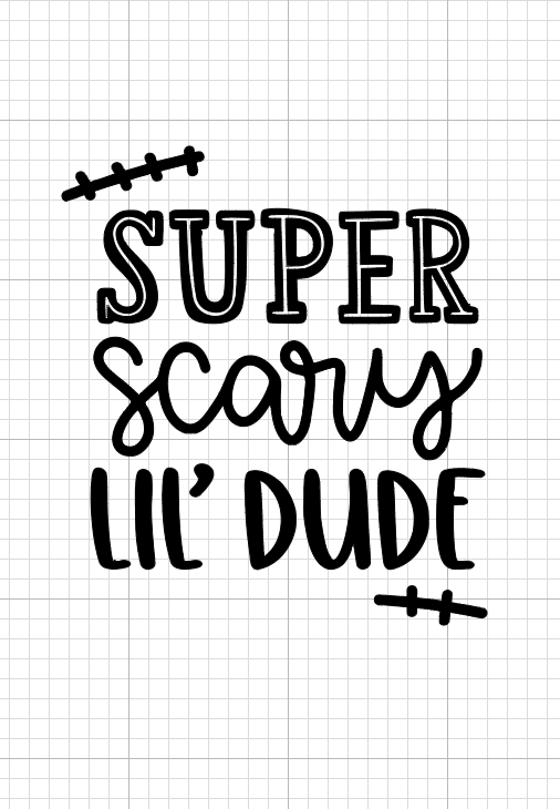 Super Scary Lil' Dude Vinyl Add-on – Three Doods Danas