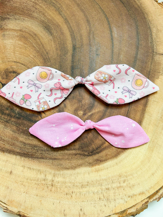 Girly Drinks Knot Bow