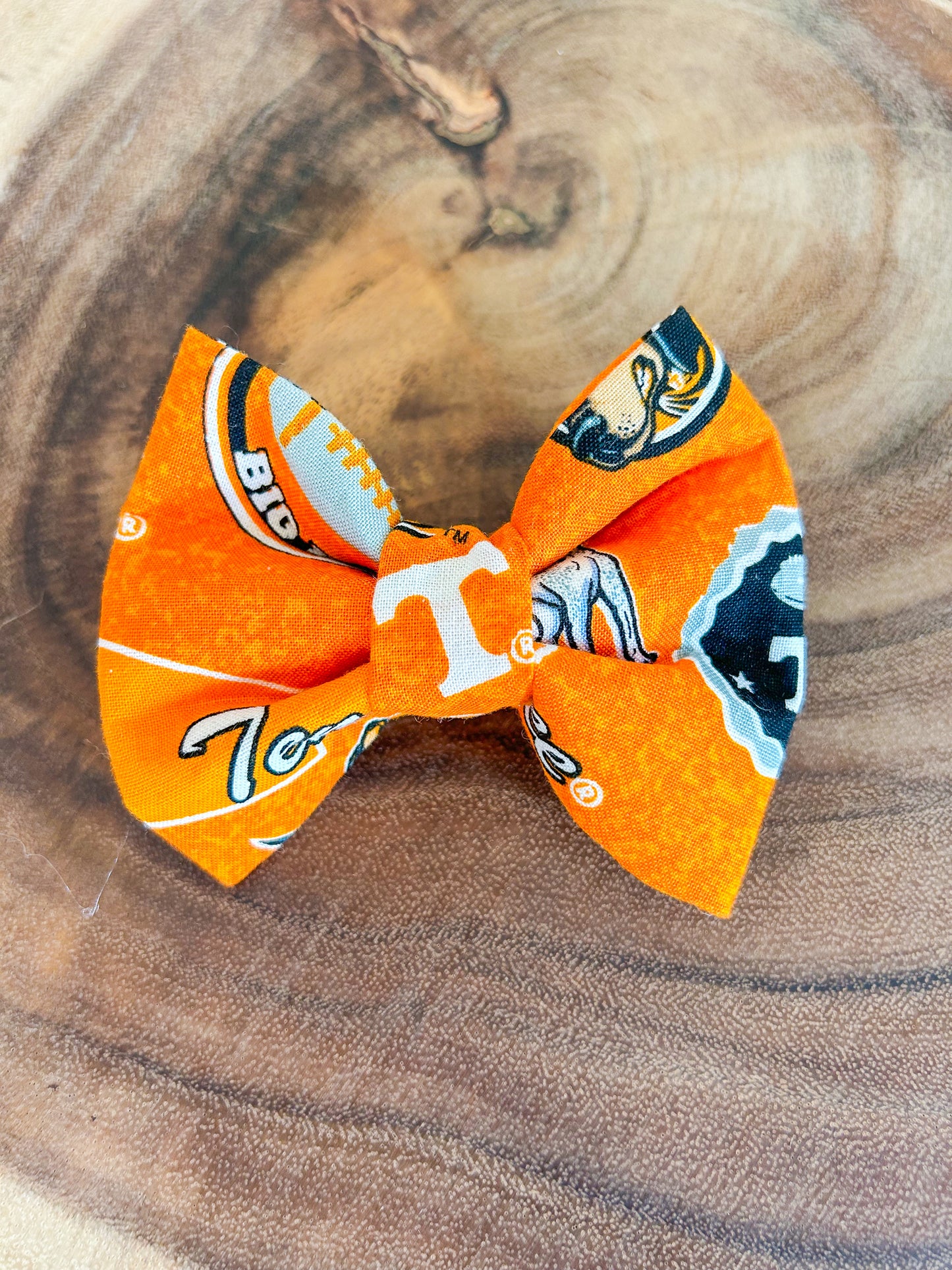 Go Big Orange Bow Tie