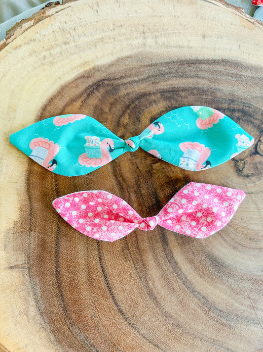 Pup Cup Floats Knot Bow