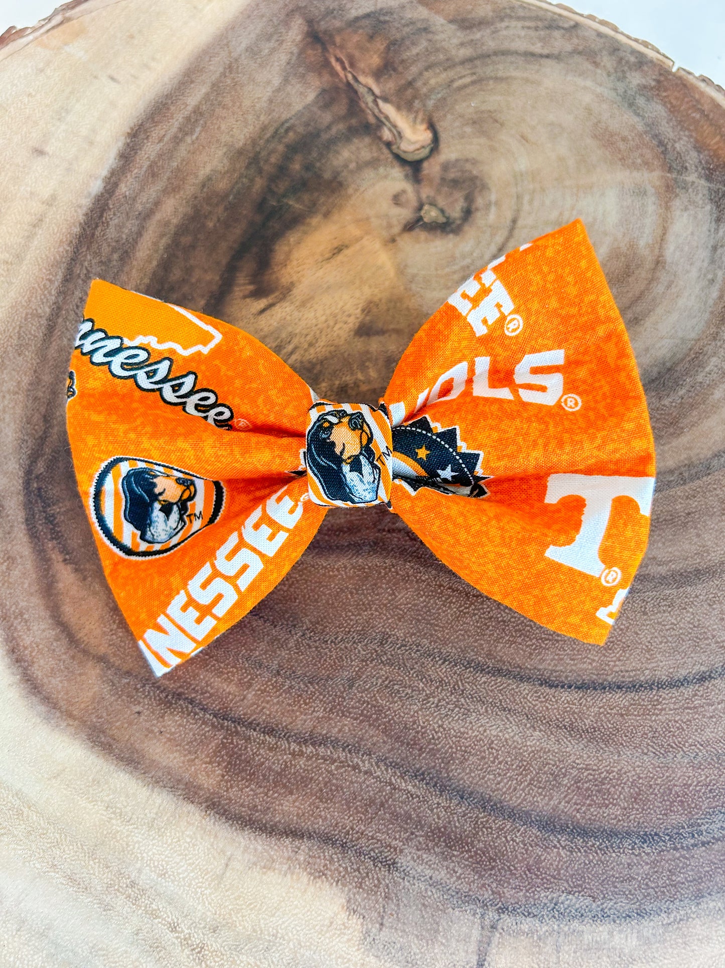 Go Big Orange Bow Tie