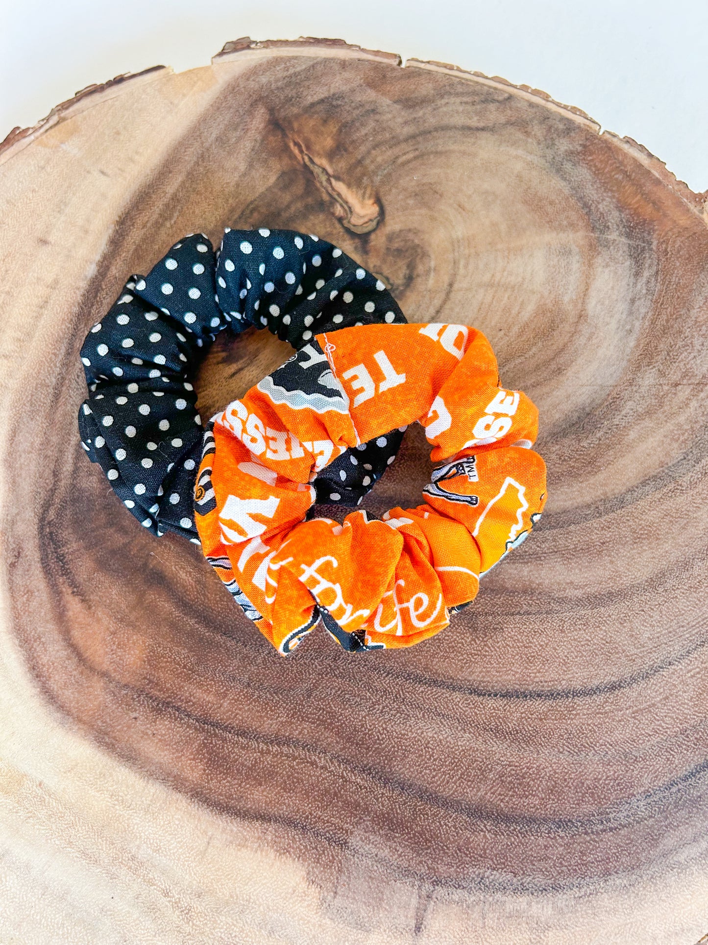 Big Orange Scrunchie