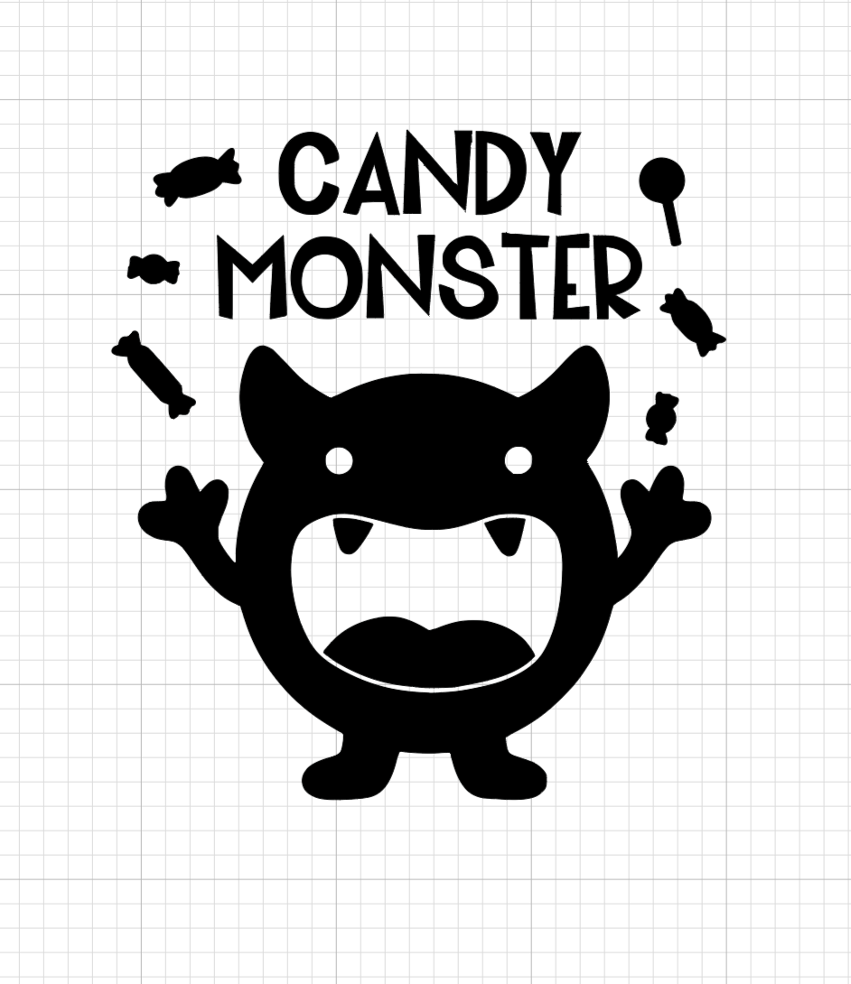 Candy monster Vinyl Add-on