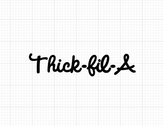 Thick-fil-A Vinyl Add-on