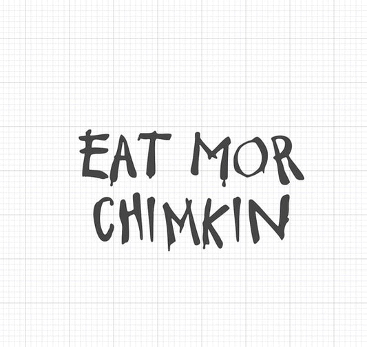 Eat Mor Chimkin Vinyl Add-on