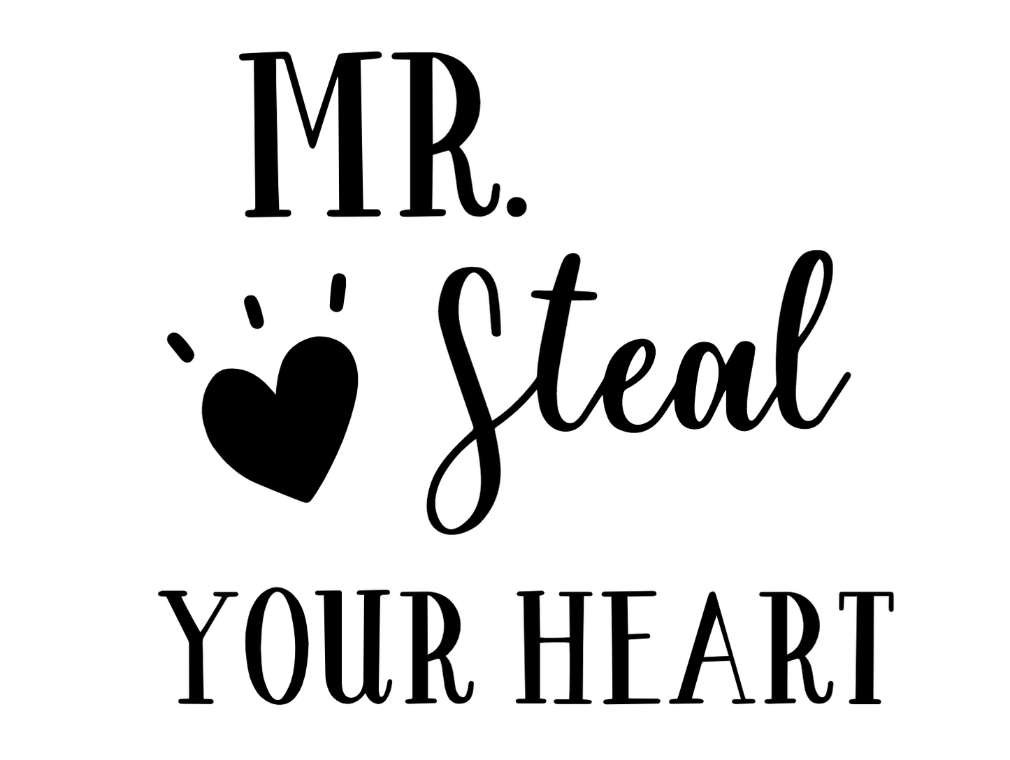 Mr. Steal Your Heeart Vinyl Add-on