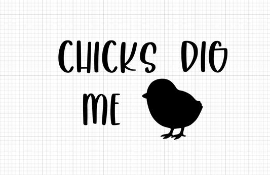 Chicks Dig Me Vinyl Add-on