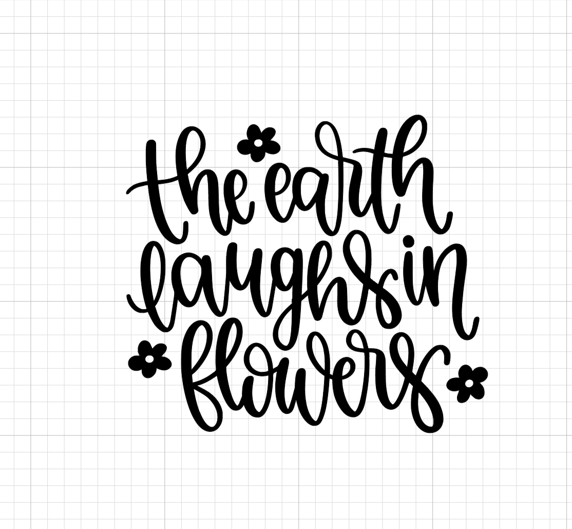 The Earth laughs in Flowers Vinyl Add-on