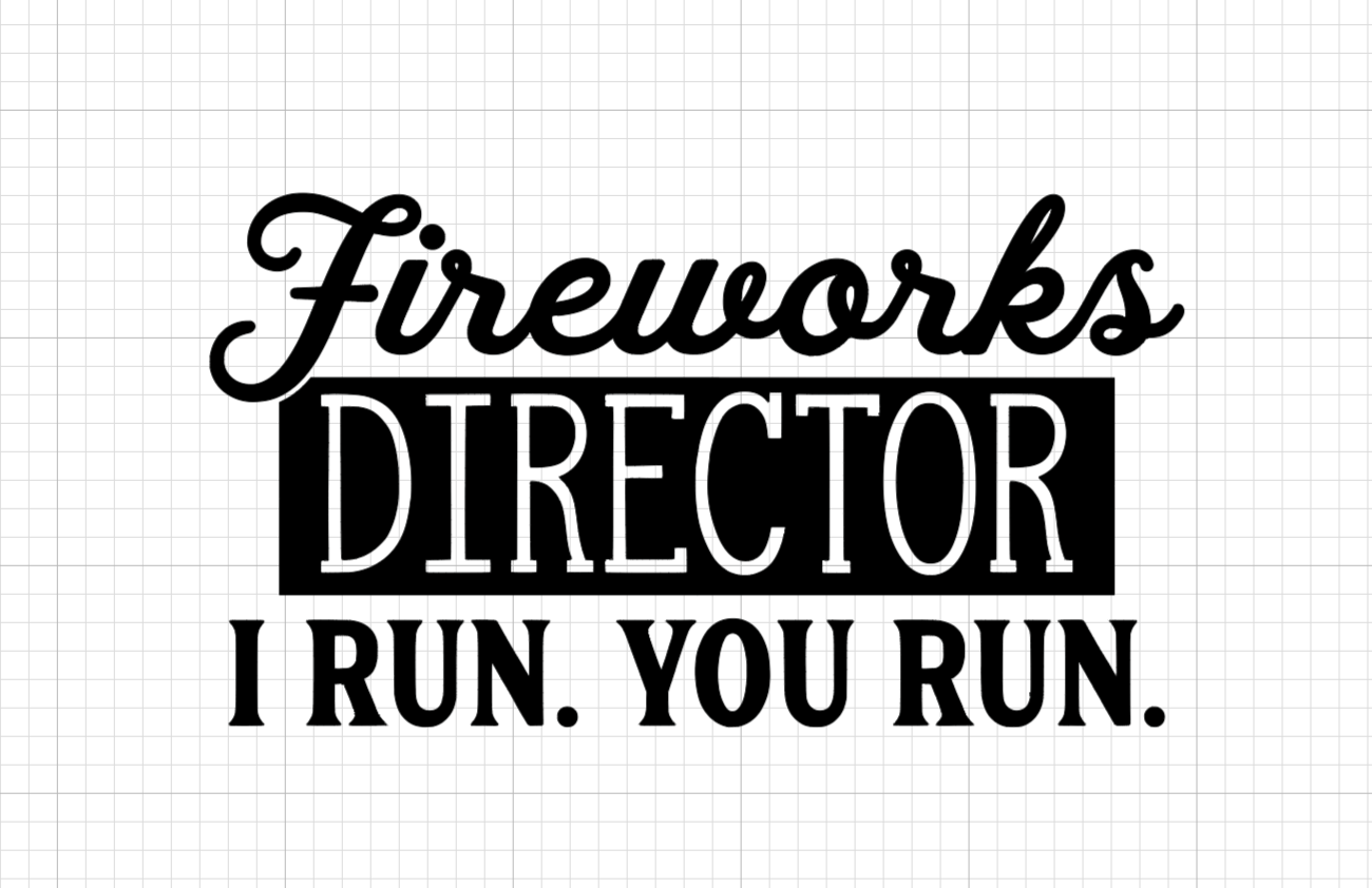 Fireworks Director Vinyl Add-on