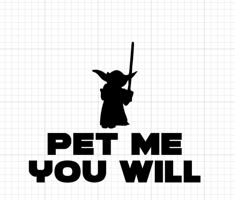 Pet me you will Vinyl Add-on