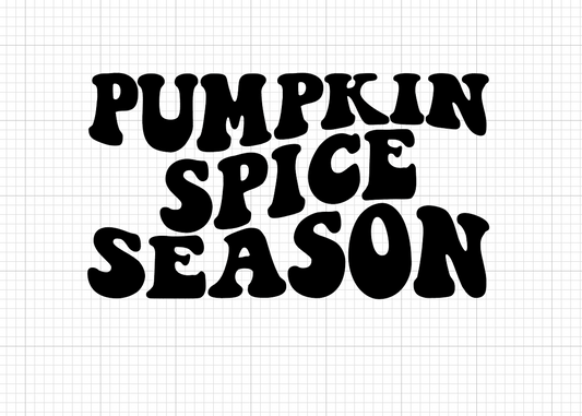 Pumpkin Spice Season Vinyl Add-on