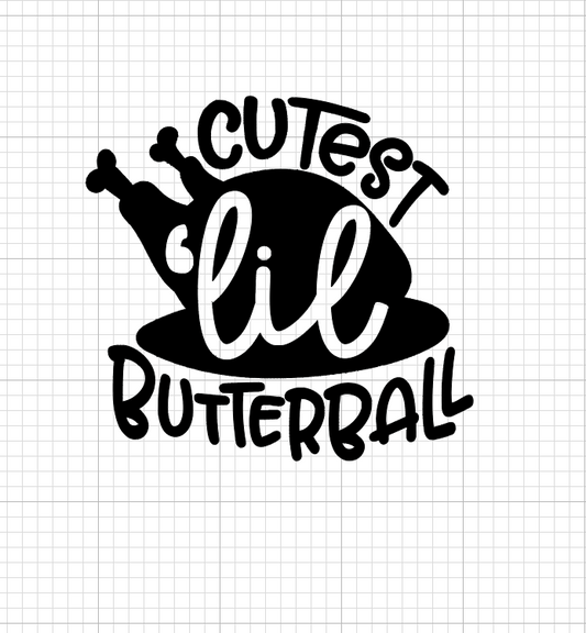 Cutest Lil' Butterball Vinyl Add-on