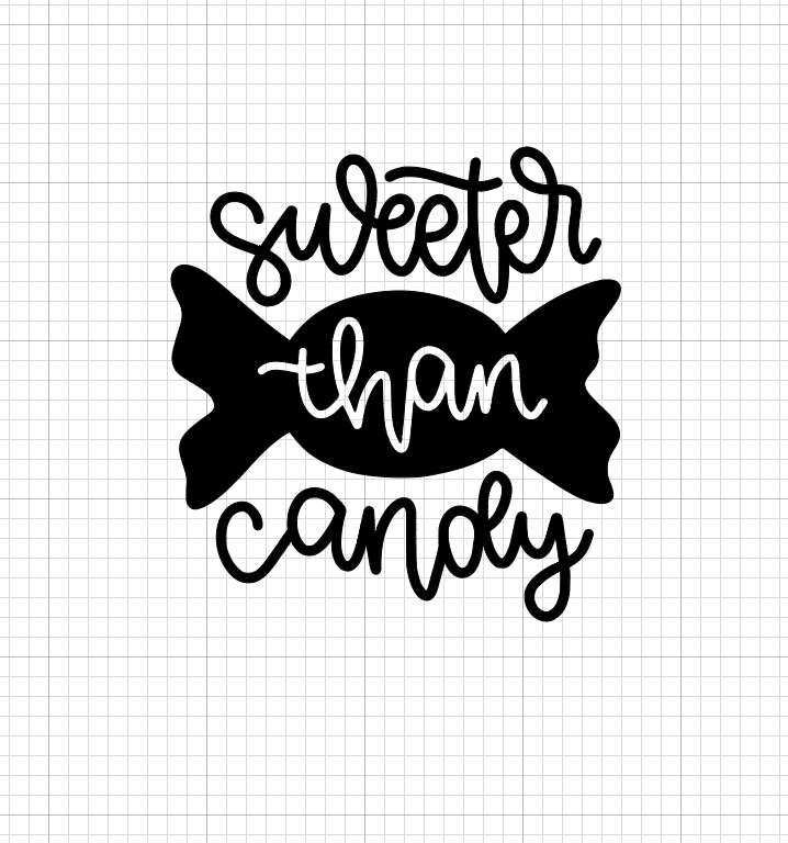 Sweeter than candy Vinyl Add-on