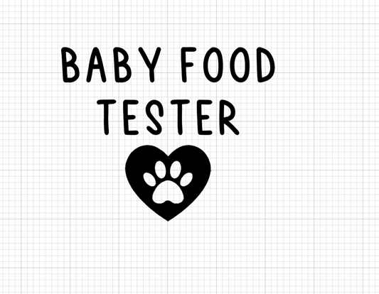 Baby food tester Vinyl Add-on