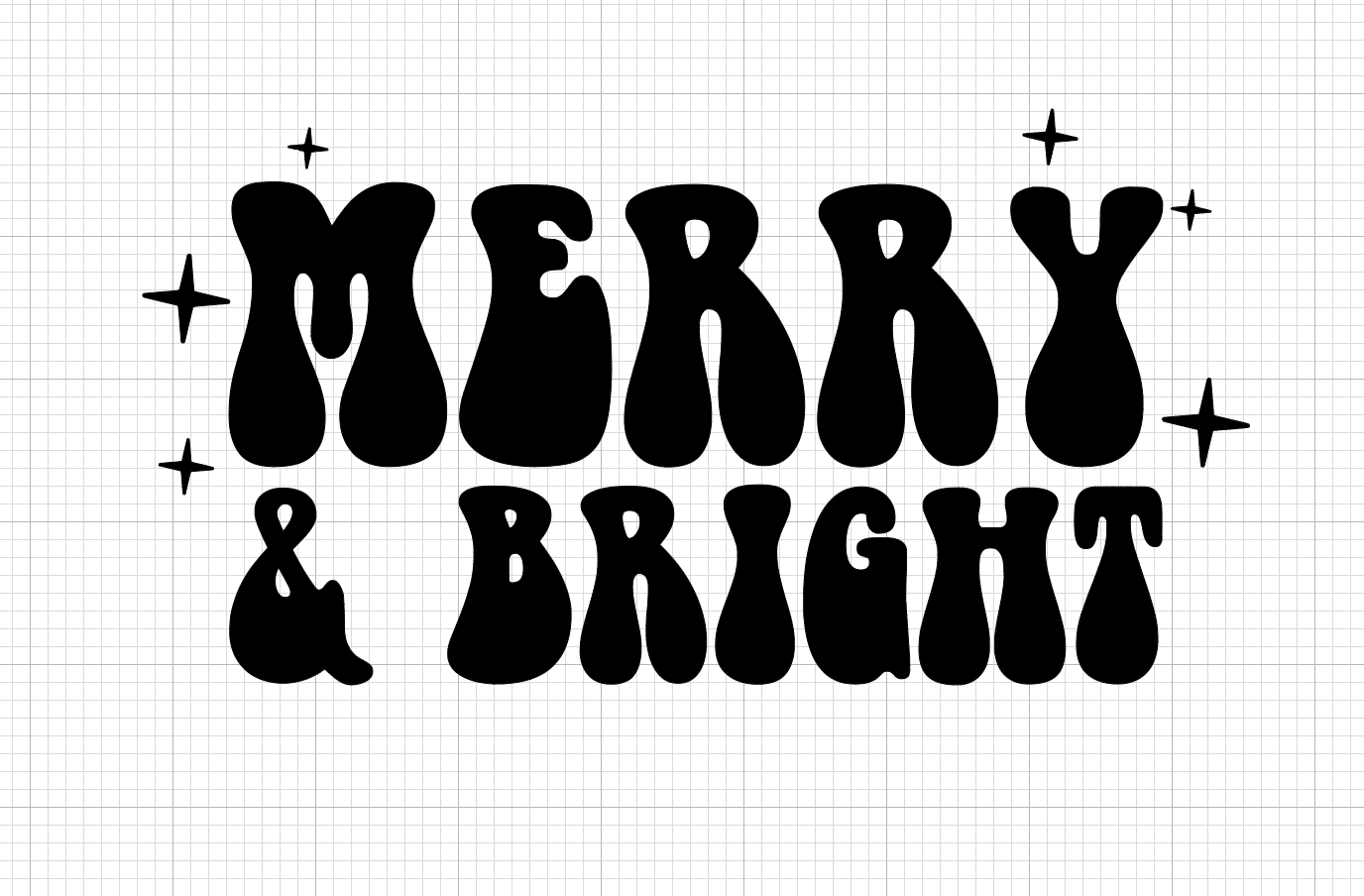 Merry & Bright Vinyl Add-on