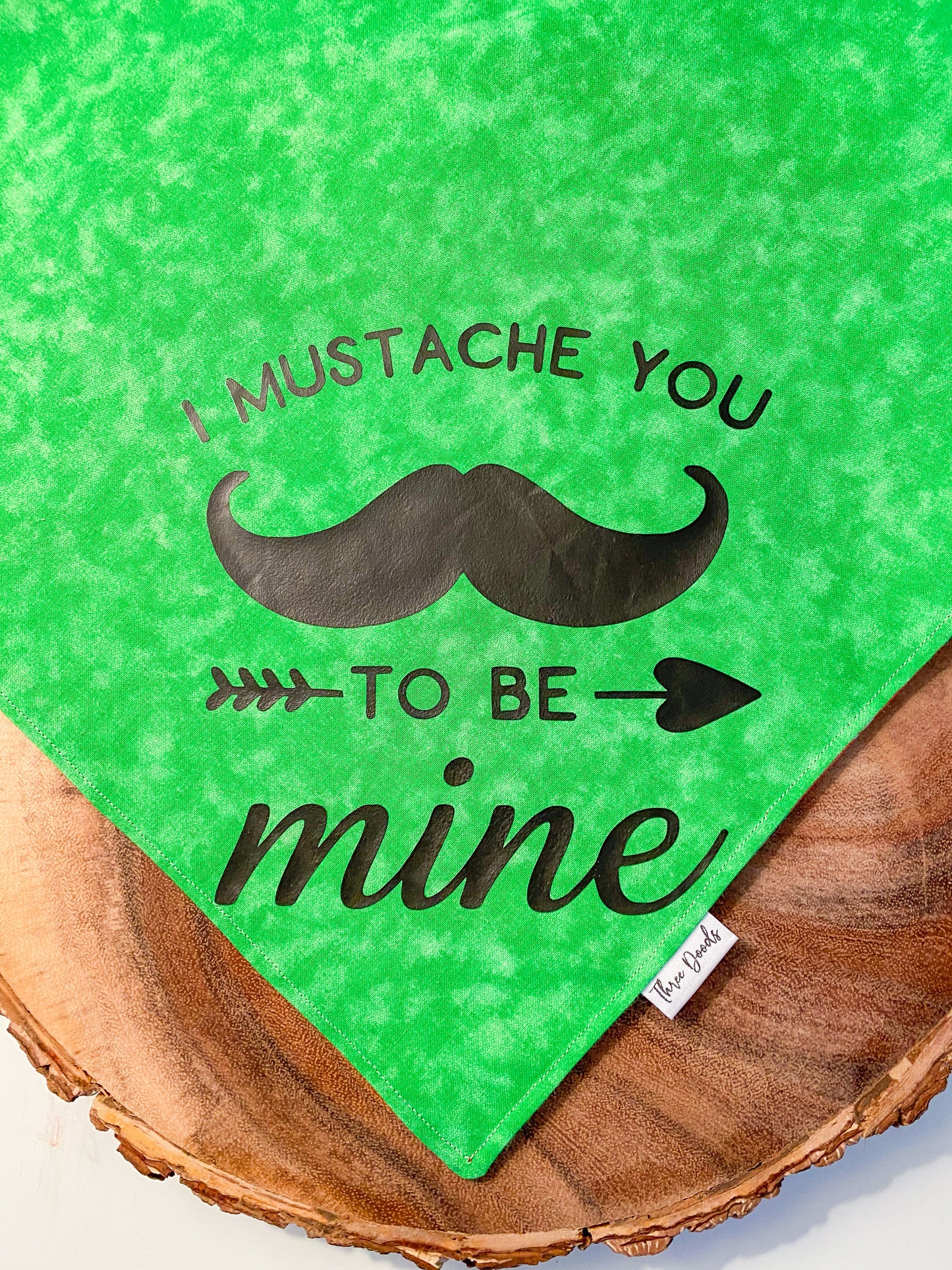 Mustache you to be Mine Vinyl Add-on